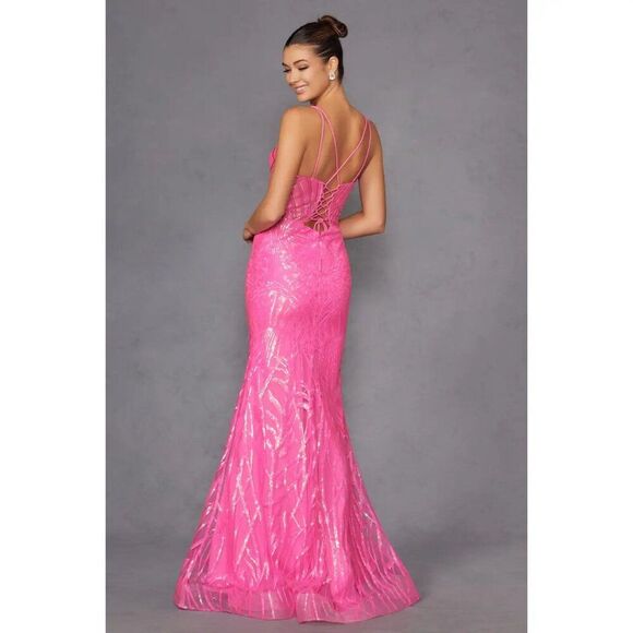 WOW Pink Formal Dress - Picture 3 of 8